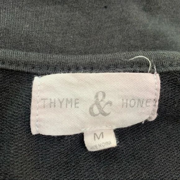 Thyme & Honey Gray T-Shirt Dress - Picture 4 of 5